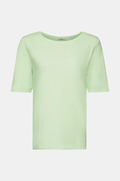 Linen blend t-shirt