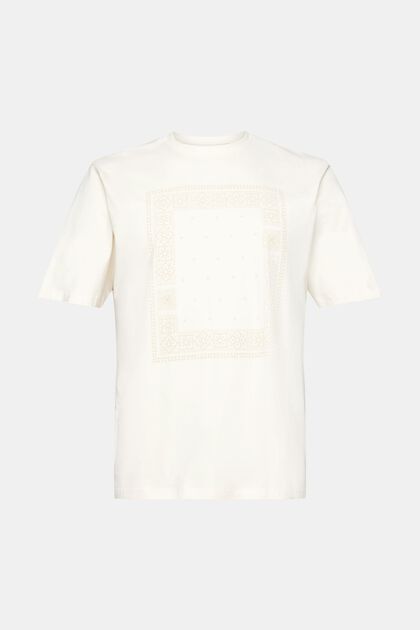 Relaxed fit cotton t-shirt with front print