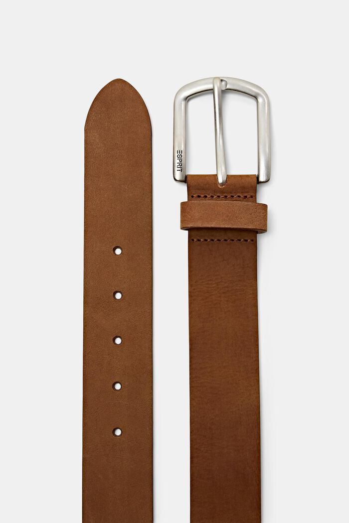 Leather Belt, CAMEL, detail image number 2