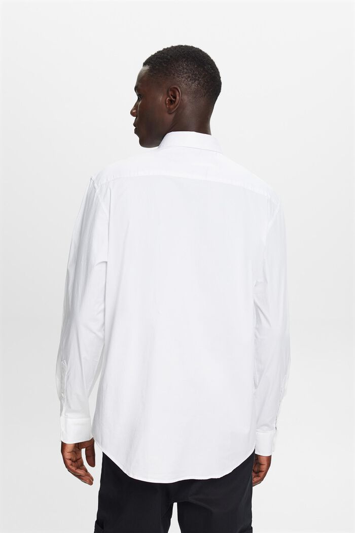 Button-Down Shirt, WHITE, detail image number 4