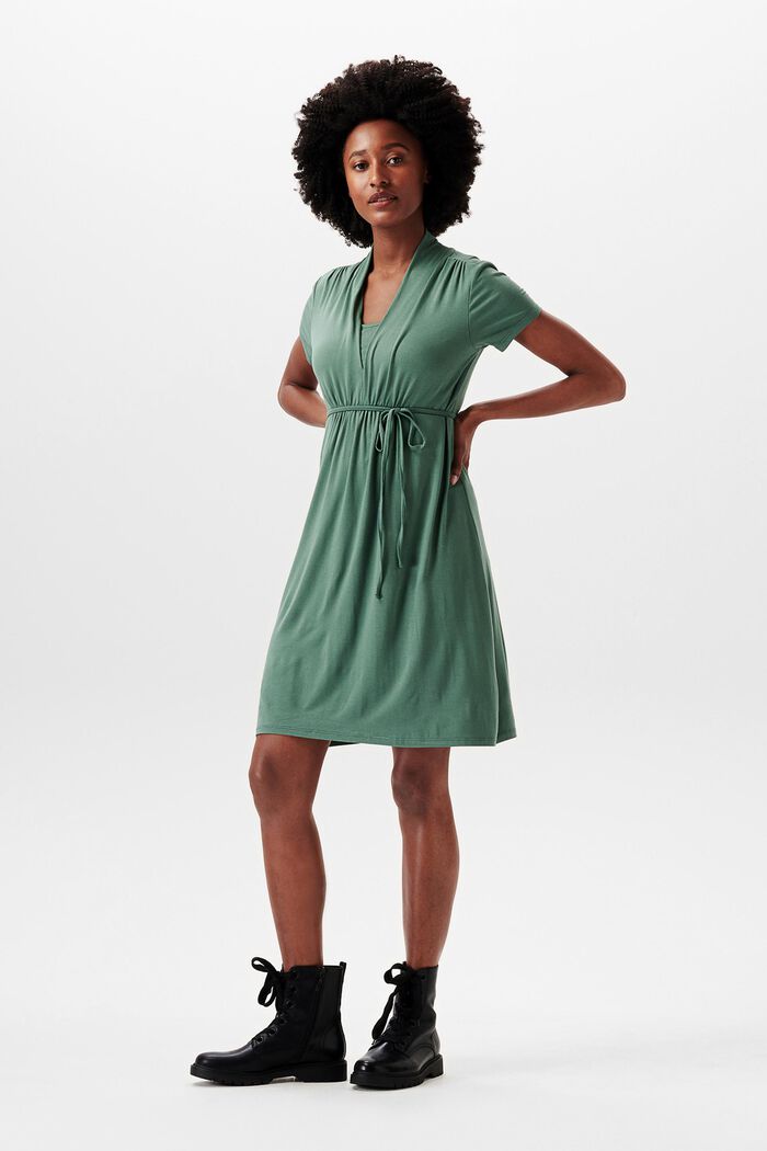 Jersey dress, VINYARD GREEN, detail image number 1