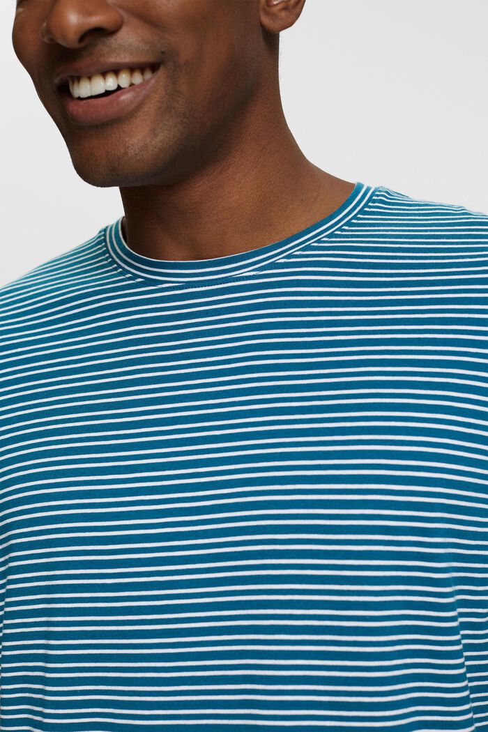 Jersey t-shirt, PETROL BLUE, detail image number 0