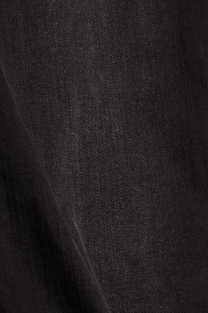 Stretch jeans made of blended organic cotton, BLACK DARK WASHED, detail image number 4