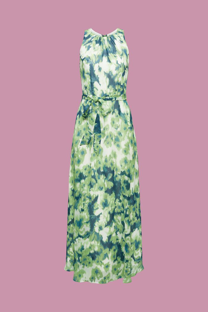 Sleeveless maxi dress, CITRUS GREEN, detail image number 6