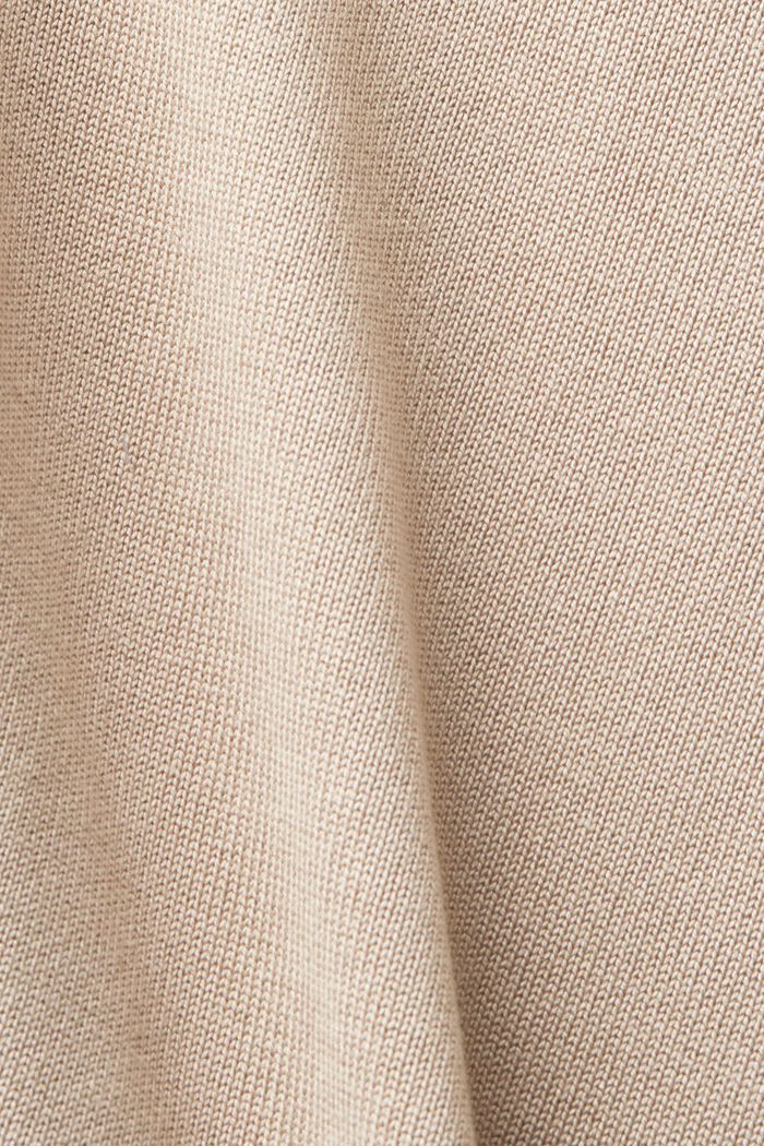 Short sleeve cardigan, LIGHT TAUPE, detail image number 4