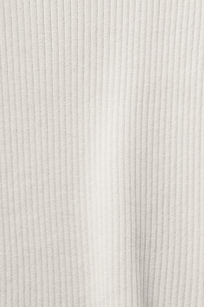 Ribbed Sweater Tank, CREAM BEIGE, detail image number 4