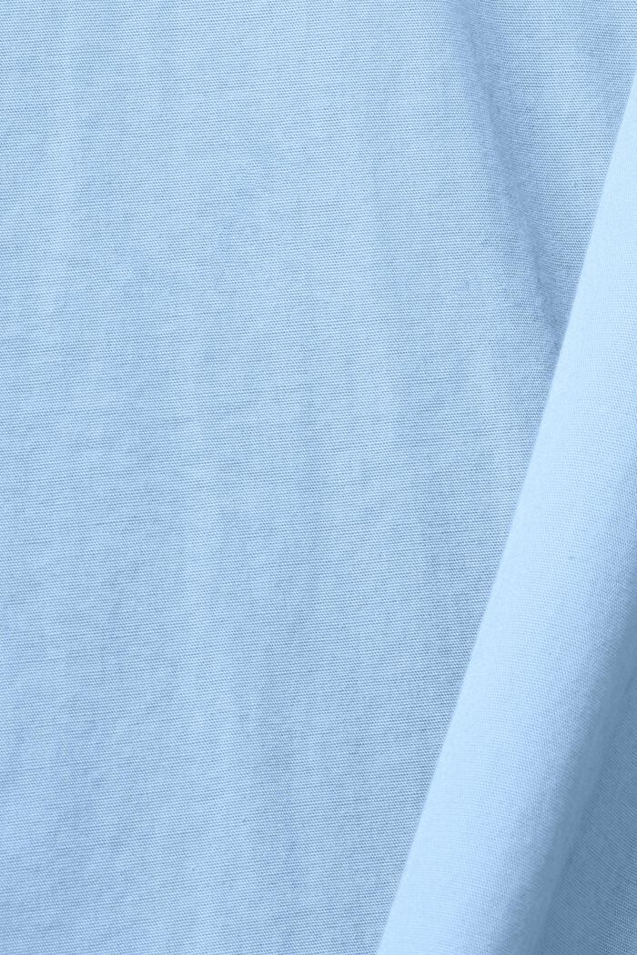 Slim fit, sustainable cotton shirt, LIGHT BLUE, detail image number 5