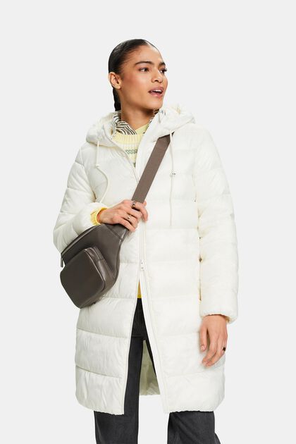 Padded Hooded Water-Repellent Coat