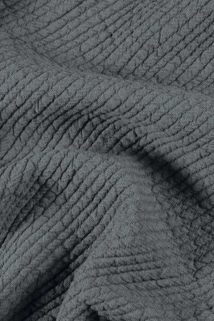 Plain coloured throw, GREY, detail image number 1