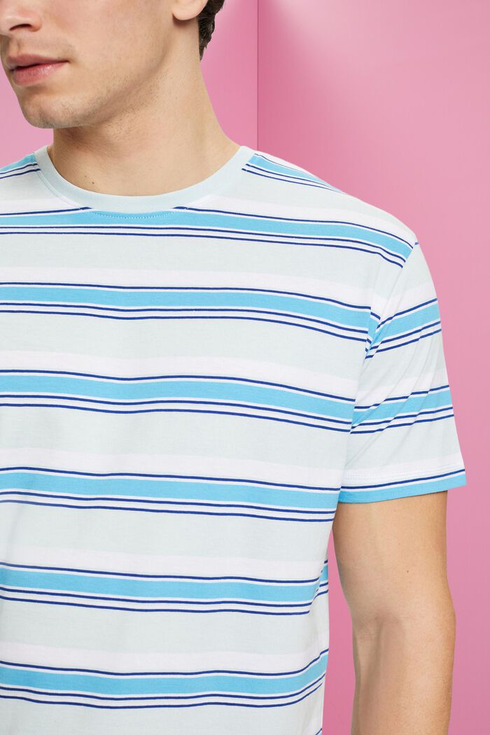 ESPRIT - Sustainable cotton striped T-shirt at our online shop