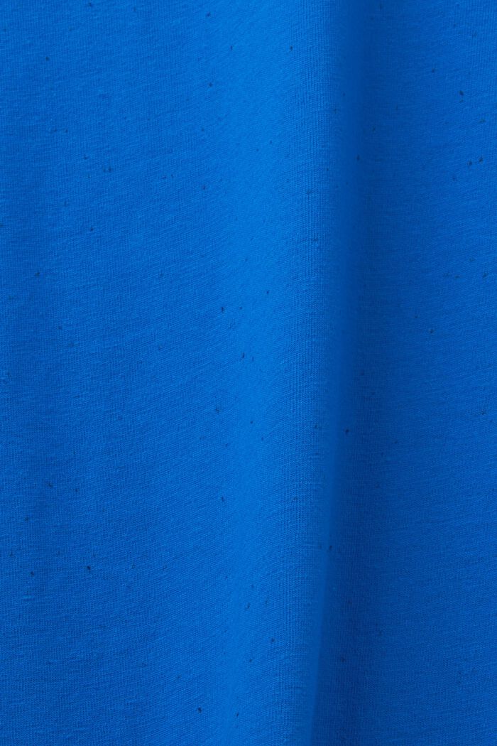 Flecked jersey t-shirt, BLUE, detail image number 5
