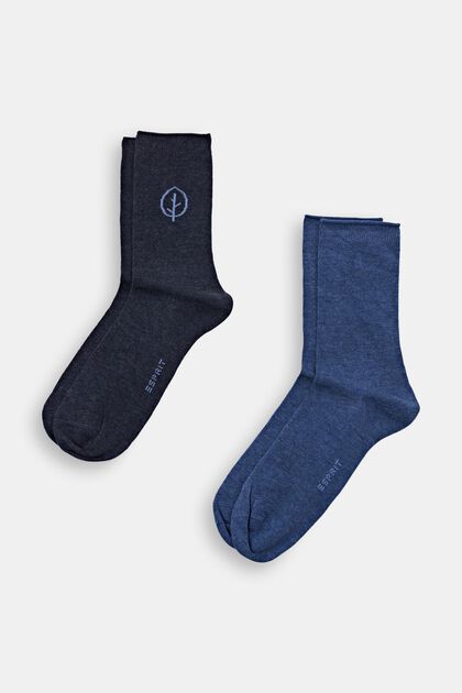 Ladies fashion socks 2-pack