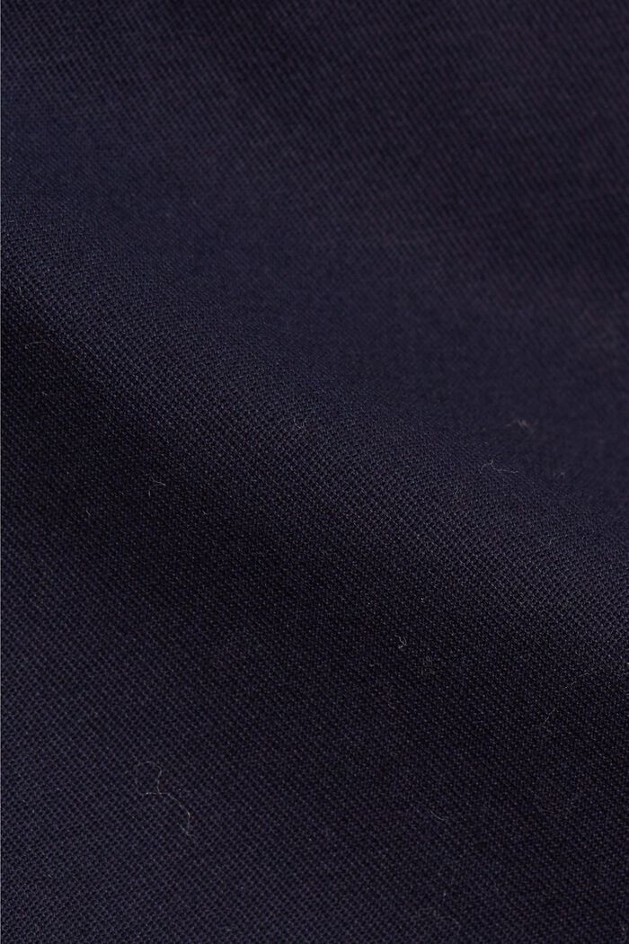 Business chinos made of stretch cotton, NAVY, detail image number 4