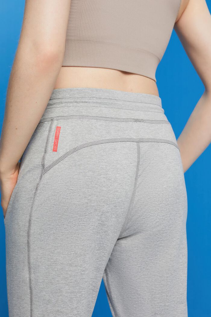 Tracksuit bottoms with E-Dry, LIGHT GREY, detail image number 4