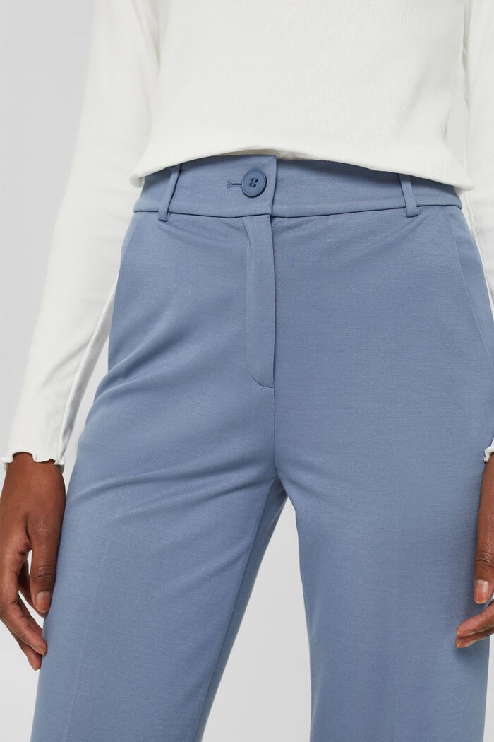 PUNTO mix & match trousers, GREY BLUE, detail image number 2