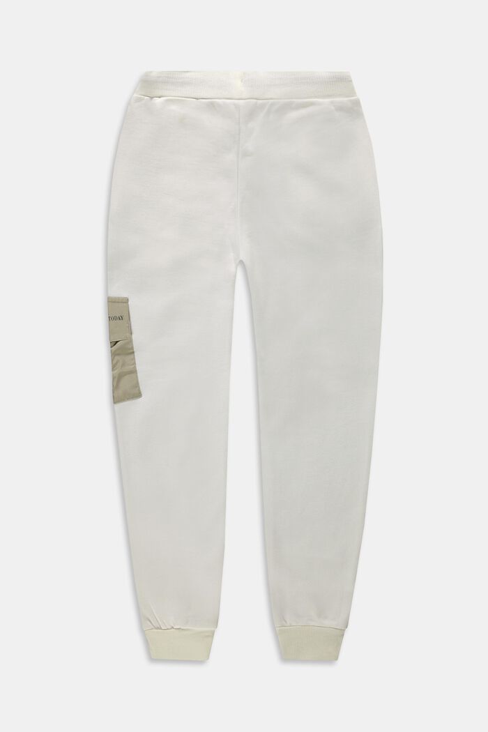 Joggers with side flap pocket