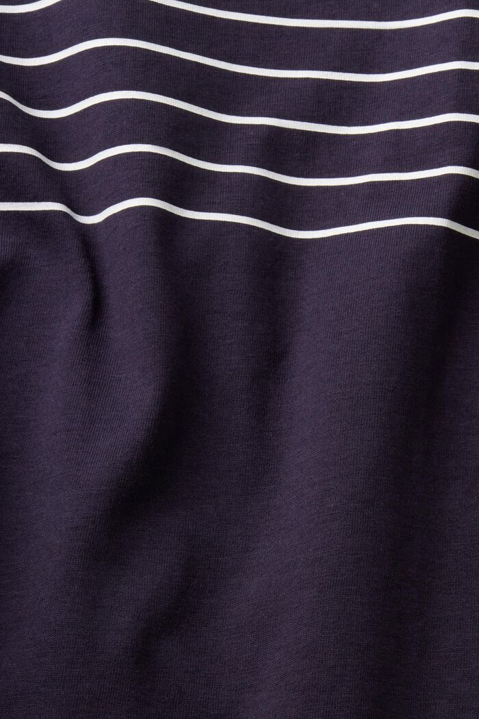 T-shirt with heart print, NAVY, detail image number 5