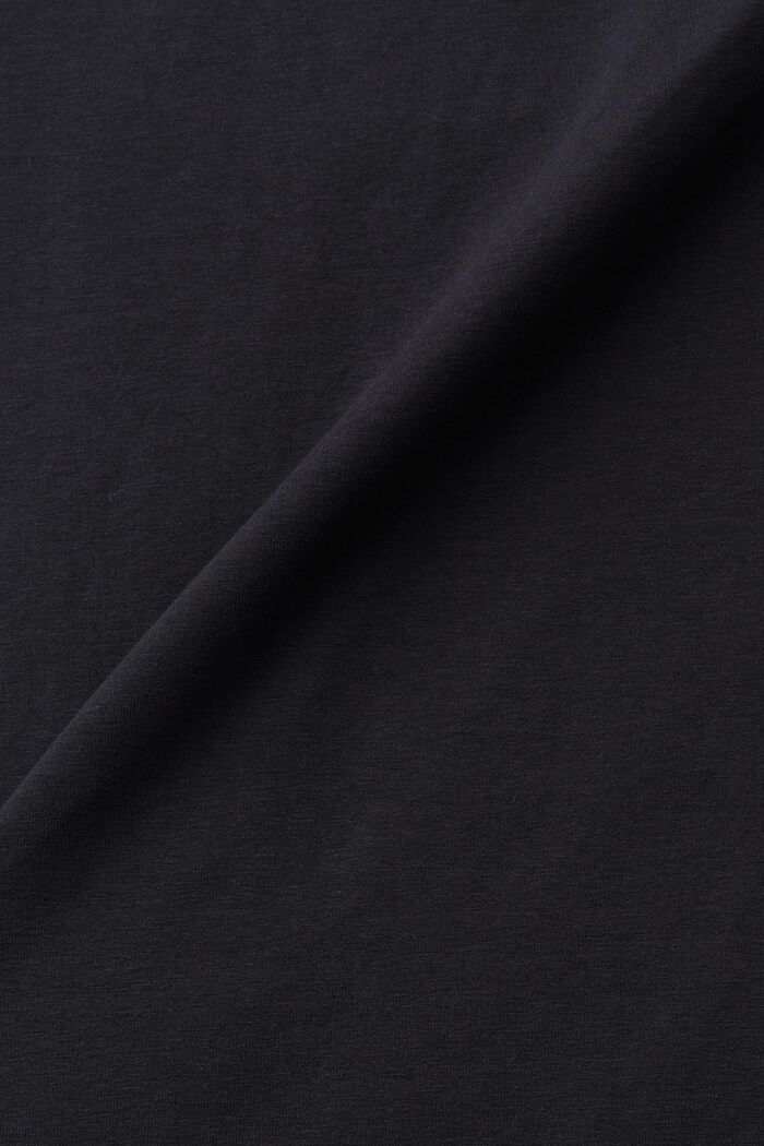 Organic cotton vest top, BLACK, detail image number 6