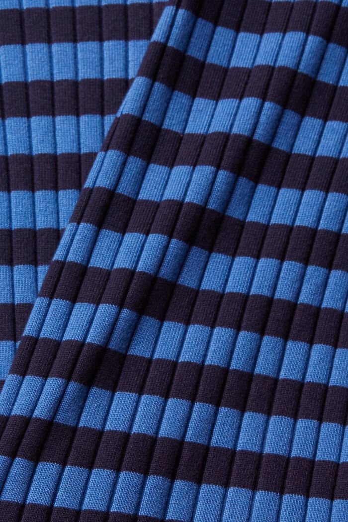 Stand-up collar jumper, NEW NAVY, detail image number 1