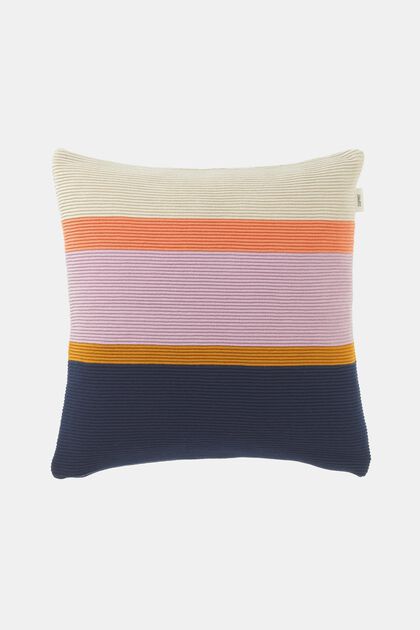 Striped cushion cover