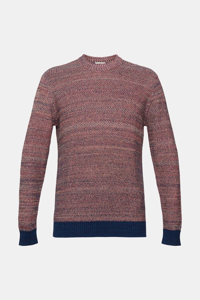 Two-coloured knitted jumper