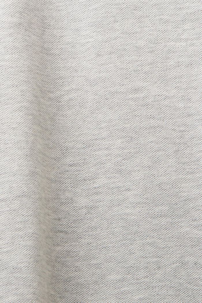 Polo T-Shirt Mini Dress, LIGHT GREY, detail image number 5