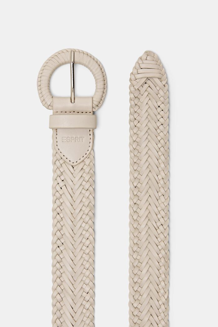Woven Leather Belt, ICE, detail image number 1
