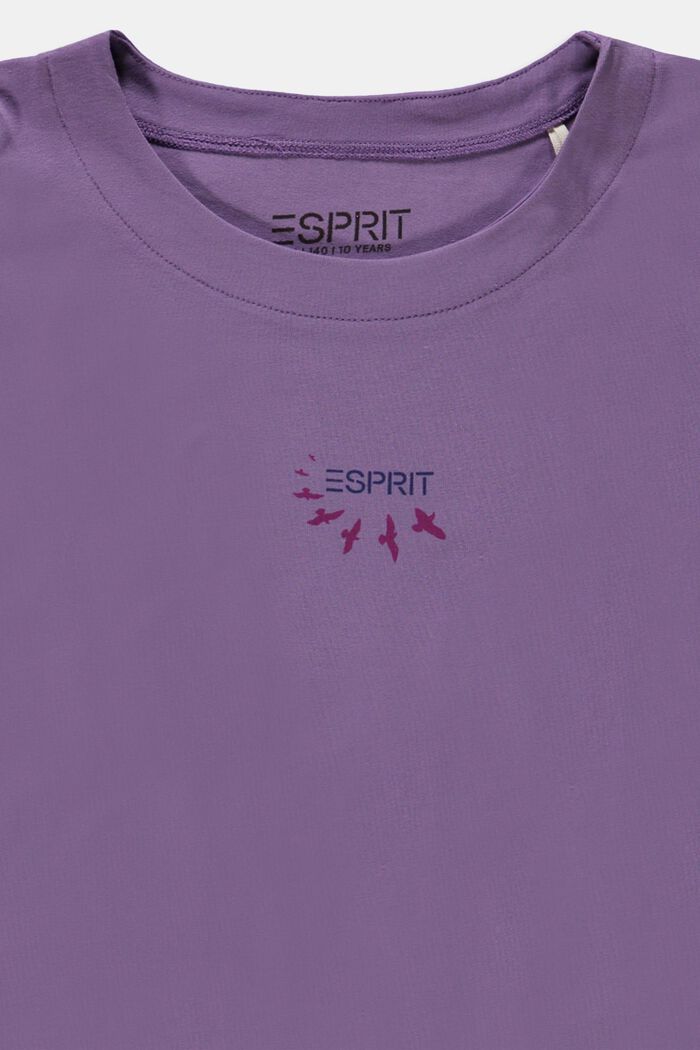 T-shirt with print, VIOLET, detail image number 2
