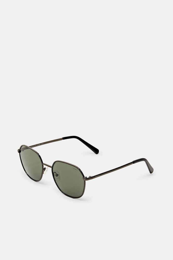 Unisex Metal Frame Sunglasses, GREY, detail image number 0