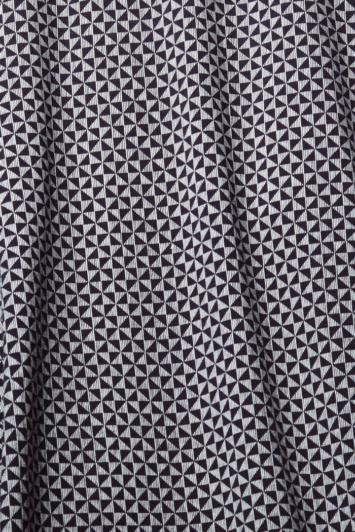 Printed jersey trousers with lace, NAVY, detail image number 5
