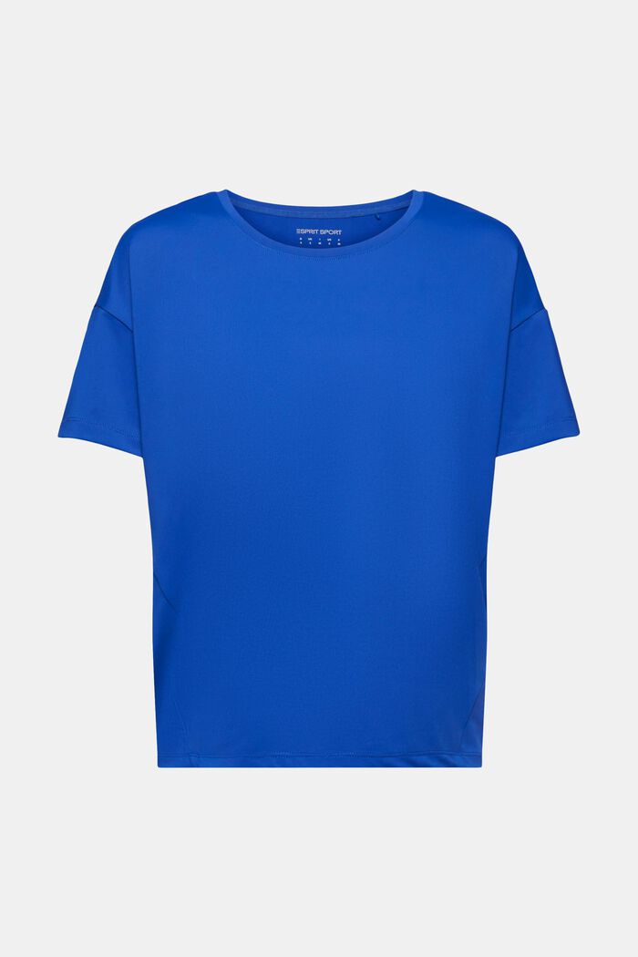 T-shirt with E-DRY, BRIGHT BLUE, detail image number 6