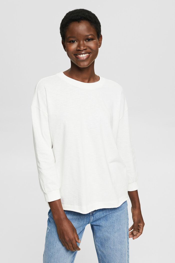 Top with 3/4 sleeves