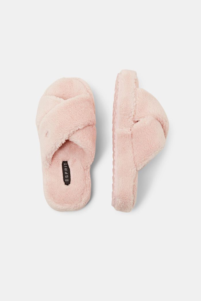 Open-toe home slippers, PASTEL PINK, detail image number 5