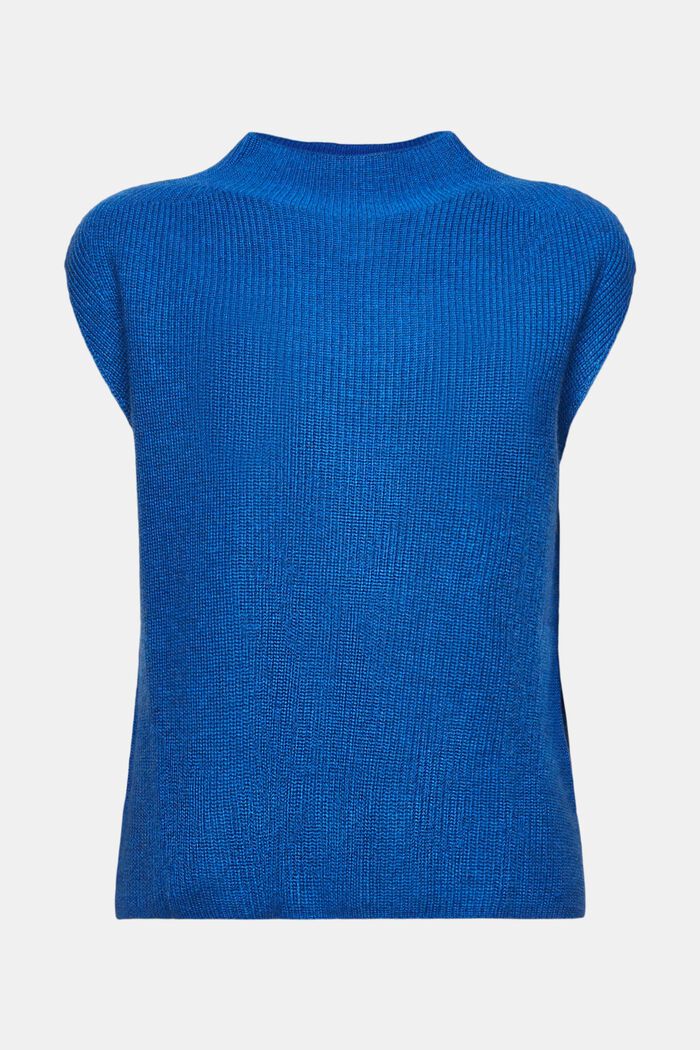 shop Wool our Blend online at Vest Rib-Knit - ESPRIT