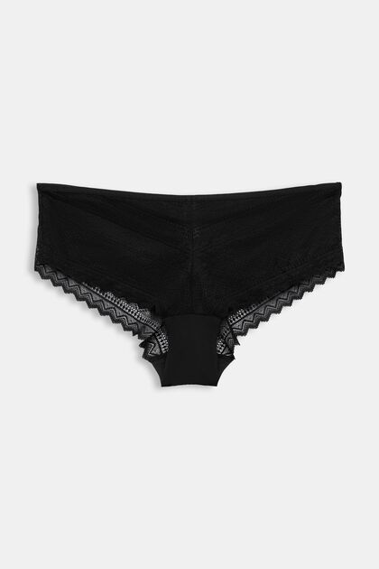 Graphic Lace Brazilian Hipster Shorts