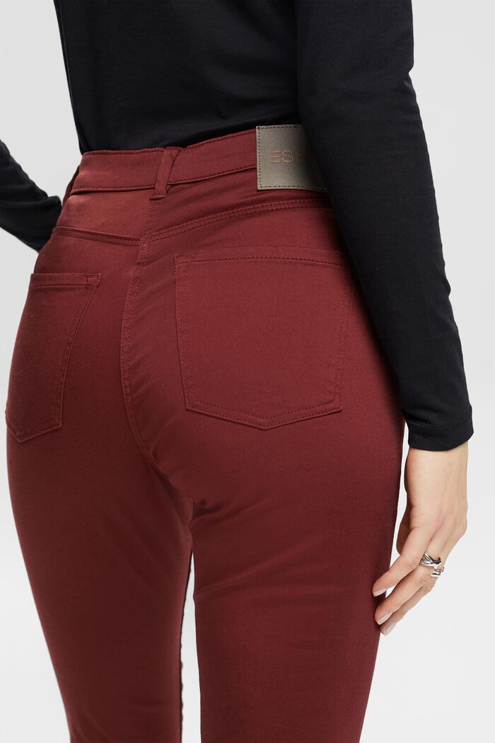 Chino trousers, BORDEAUX RED, detail image number 2