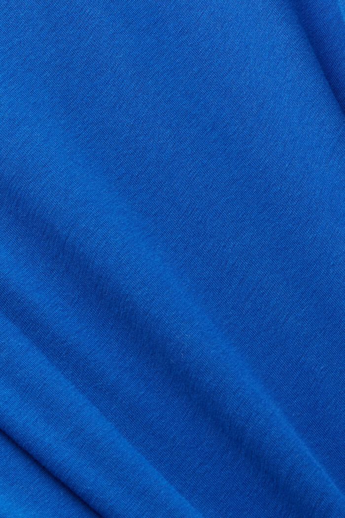 Graphic Print Cotton T-Shirt, BRIGHT BLUE, detail image number 5