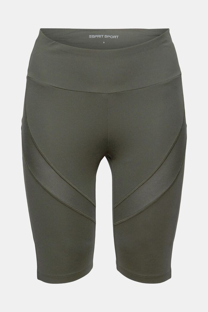 Active shorts with a concealed pocket, DARK KHAKI, detail image number 0