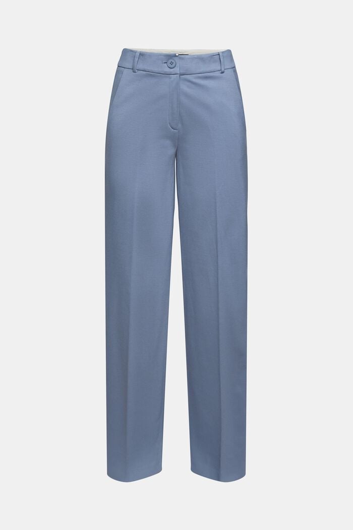 PUNTO mix & match trousers, GREY BLUE, overview