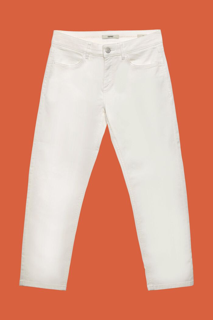Capri trousers, WHITE, detail image number 6