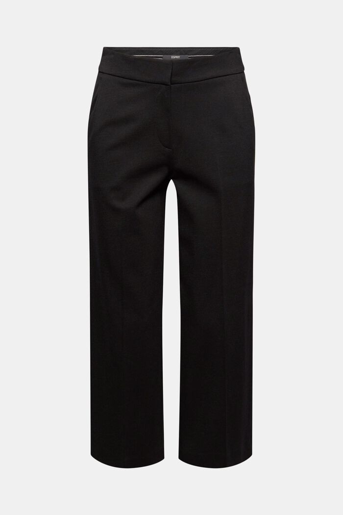 SOFT PUNTO mix + match trousers, BLACK, detail image number 7