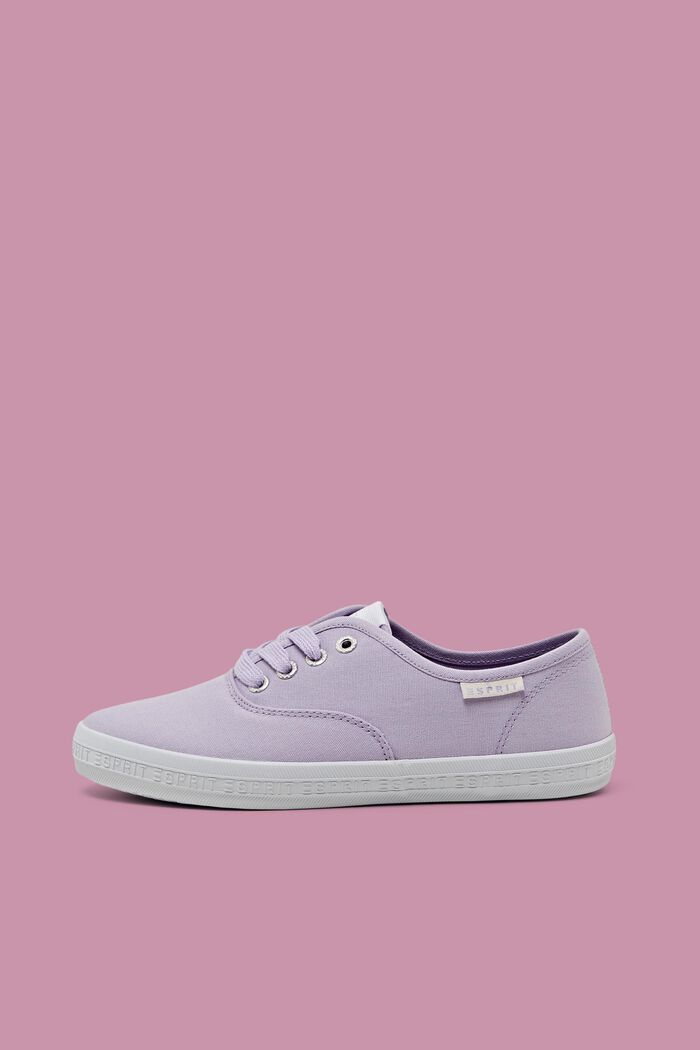 Canvas trainers, LILAC, detail image number 0