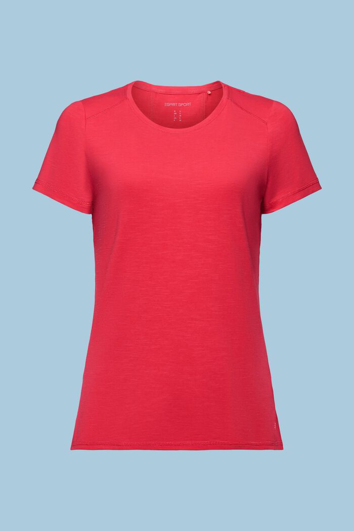 Active T-Shirt, E-DRY, RED, detail image number 7