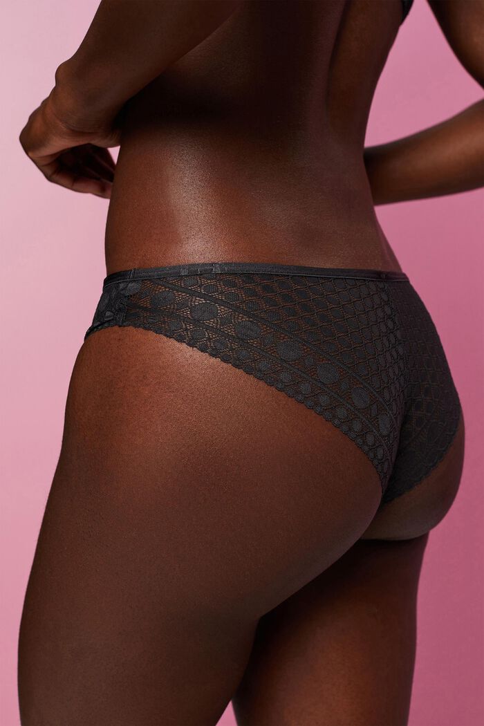 ESPRIT - Recycled: hipster briefs with lace at our online shop