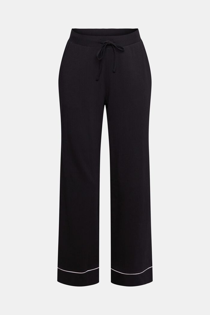 Pyjama trousers, BLACK, detail image number 5
