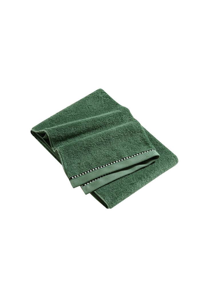 With TENCEL™: terry cloth towel collection, MOSS GREEN, detail image number 3