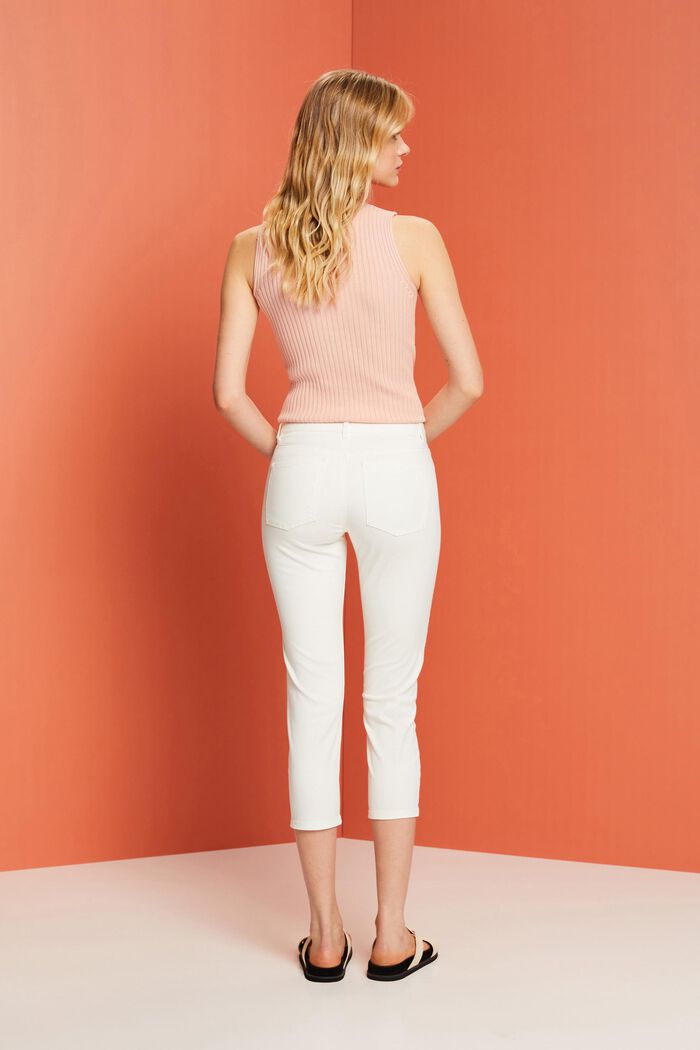 Capri trousers, WHITE, detail image number 3