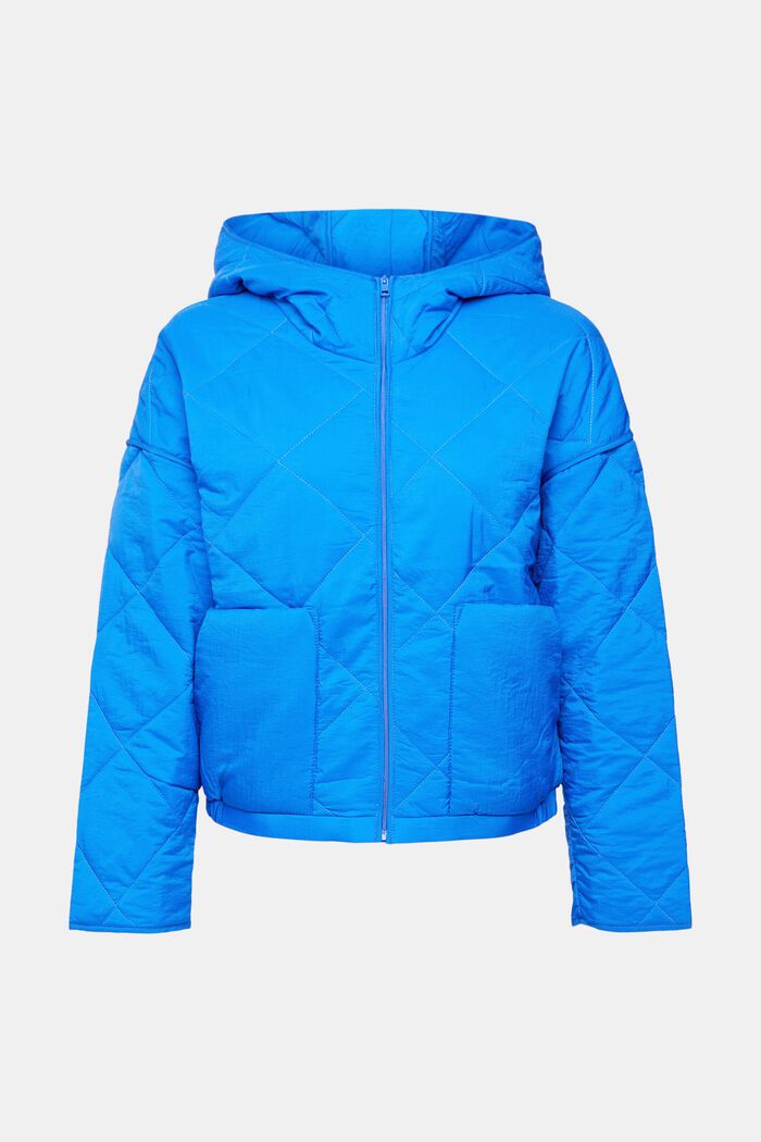 Wide fit quilted jacket