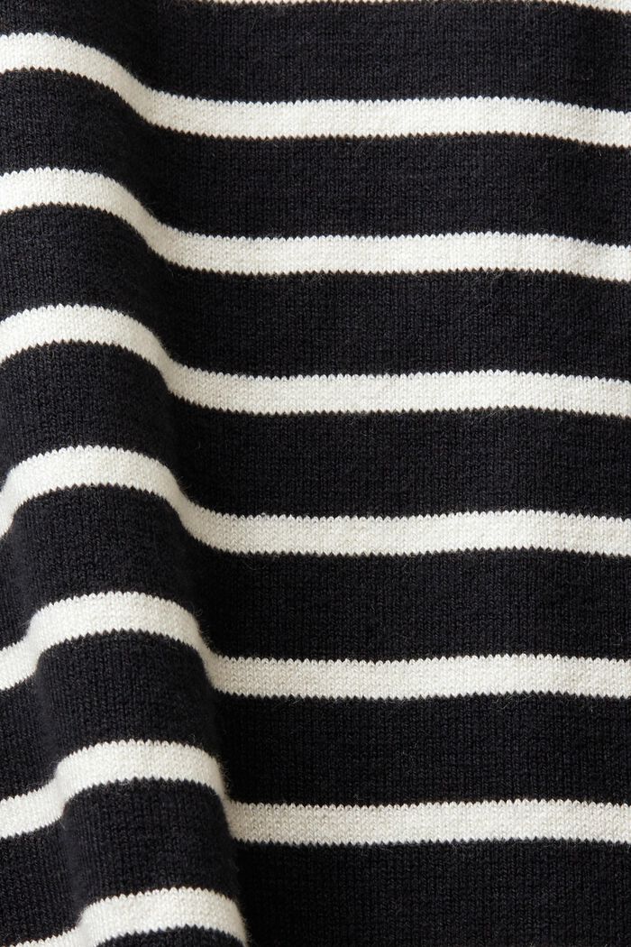 Mock Neck Sweater, NEW BLACK, detail image number 5