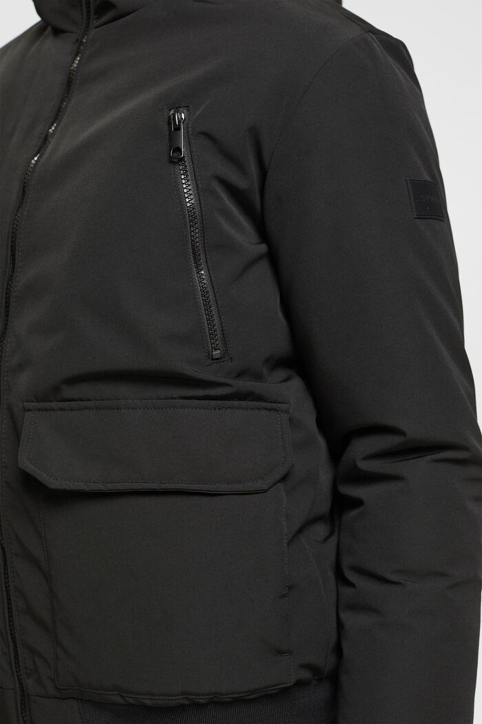 Hooded jacket, BLACK, detail image number 0